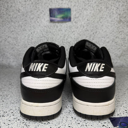 Nike Dunk Low Black White 11.5 Men “Preowned”