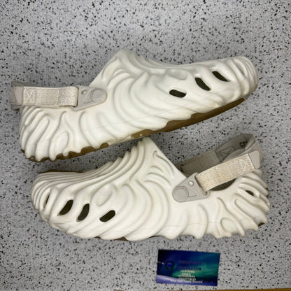 Salehe Bembury Crocs Pollex Clog Almost White 8 Men “Preowned”