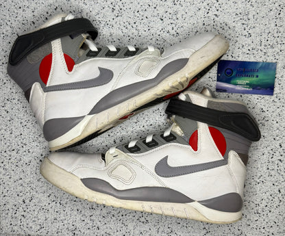 Nike Air Pressure David Robinson White Cement 9.5 Men/11 Women “Preowned”