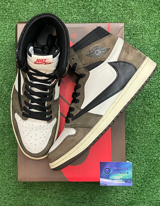 Jordan 1 High Travis Scott Mocha “Preowned” Size 11 Men