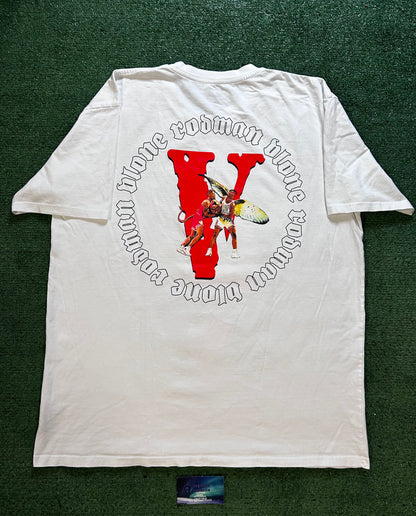 Vlone X Dennis Rodman white tee