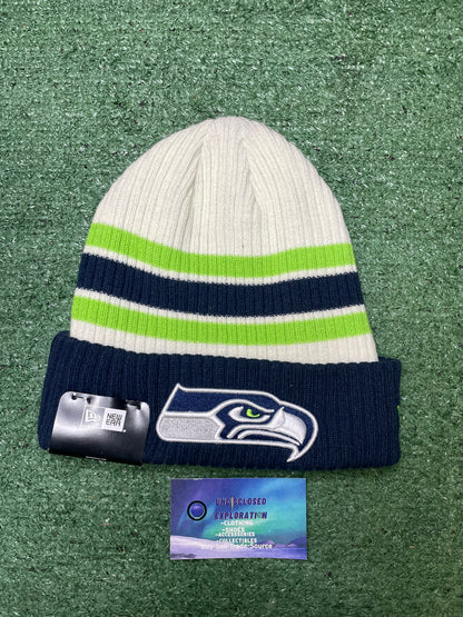 Seattle Seahawks new era knit cuff beanie