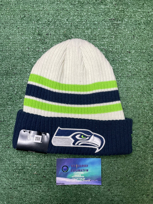 Seattle Seahawks new era knit cuff beanie