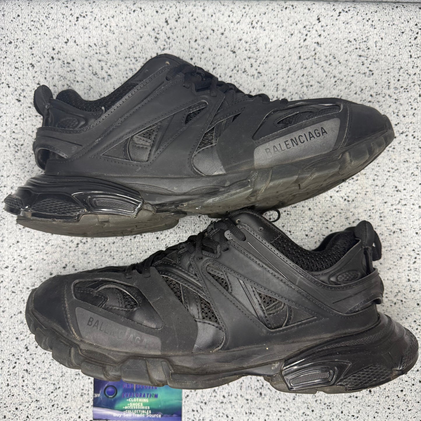 Balenciaga Track Black 10 Men “Preowned”