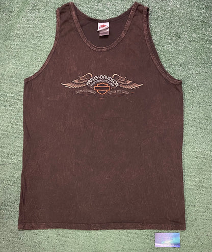 Vintage 2000s Harley Davidson Marysville WA tank top