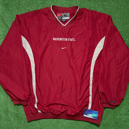 Vintage Washington State Cougars Pullover Nike Center Swoosh