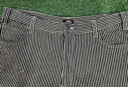 Vintage Dickies striped carpenter pants