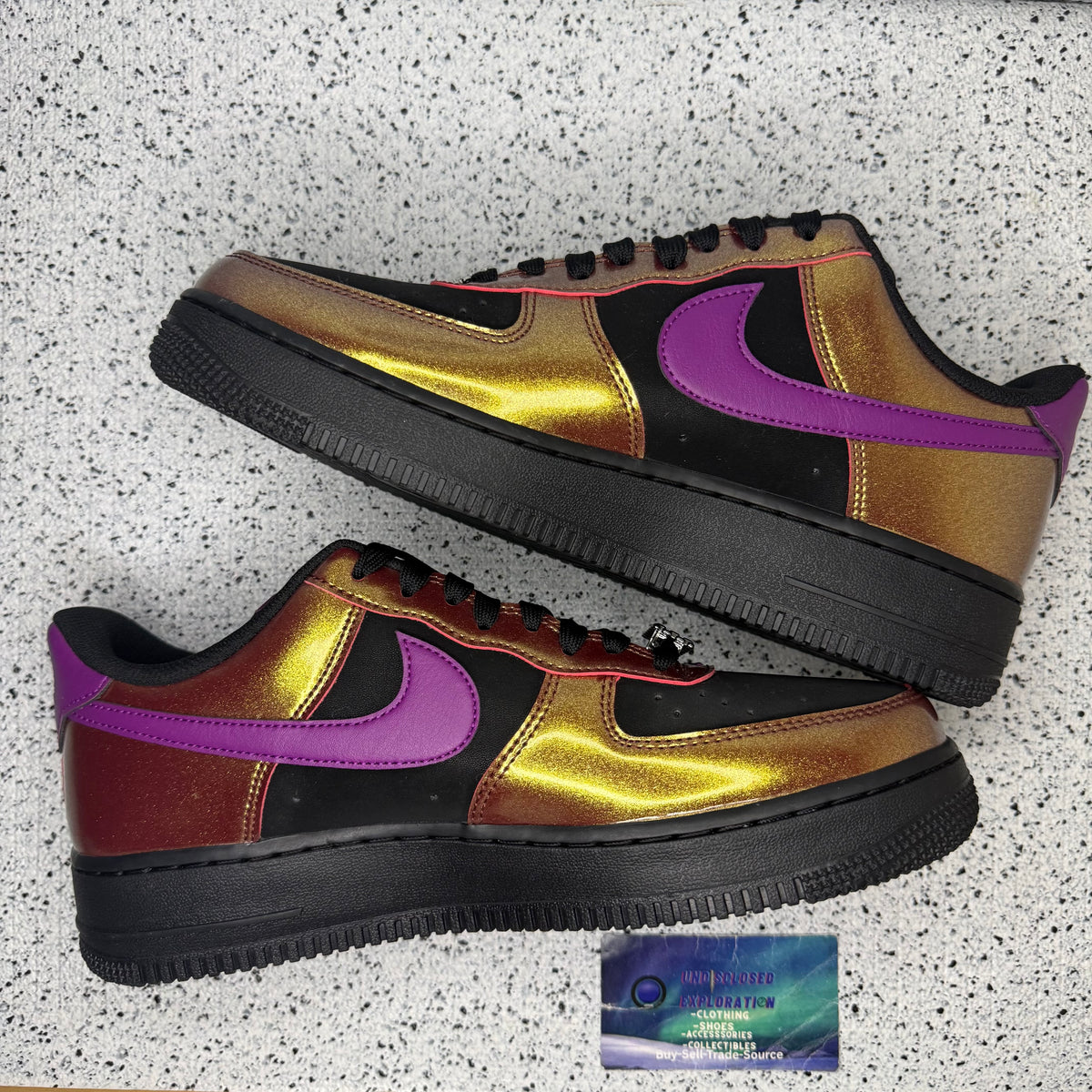 Nike Air Force 1 Low Glam Rock Black