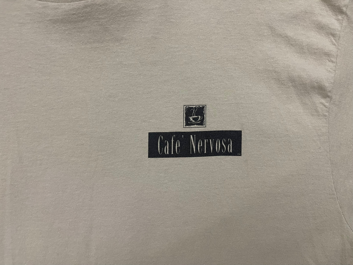 Vintage 1997 Frasier Show Cafe Nervosa Shirt X-Large