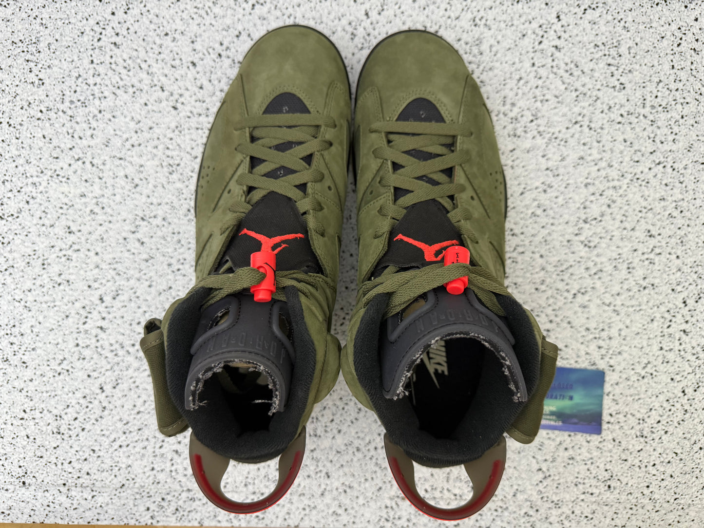 Jordan 6 Travis Scott Cactus Jack Olive
