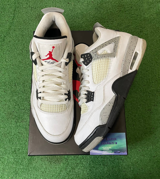 Jordan 4 white Cement 2016 size 10.5men/12women