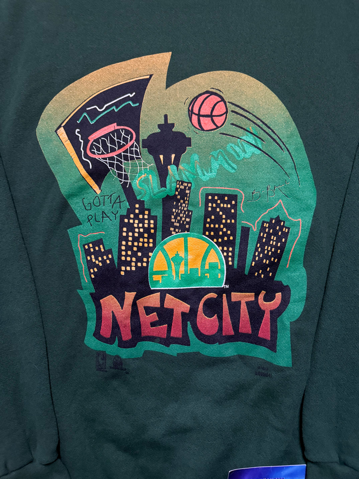 Vintage Seattle SuperSonics Crewneck