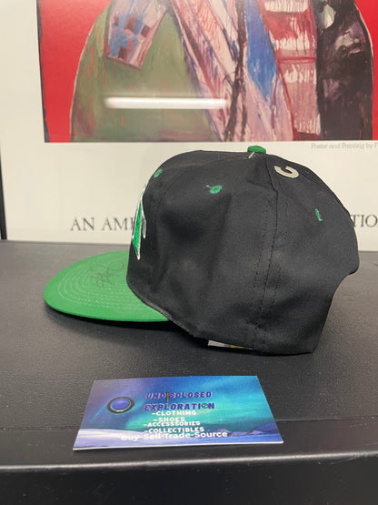 vintage 1990s Harry Gant #33 NASCAR black and green hat