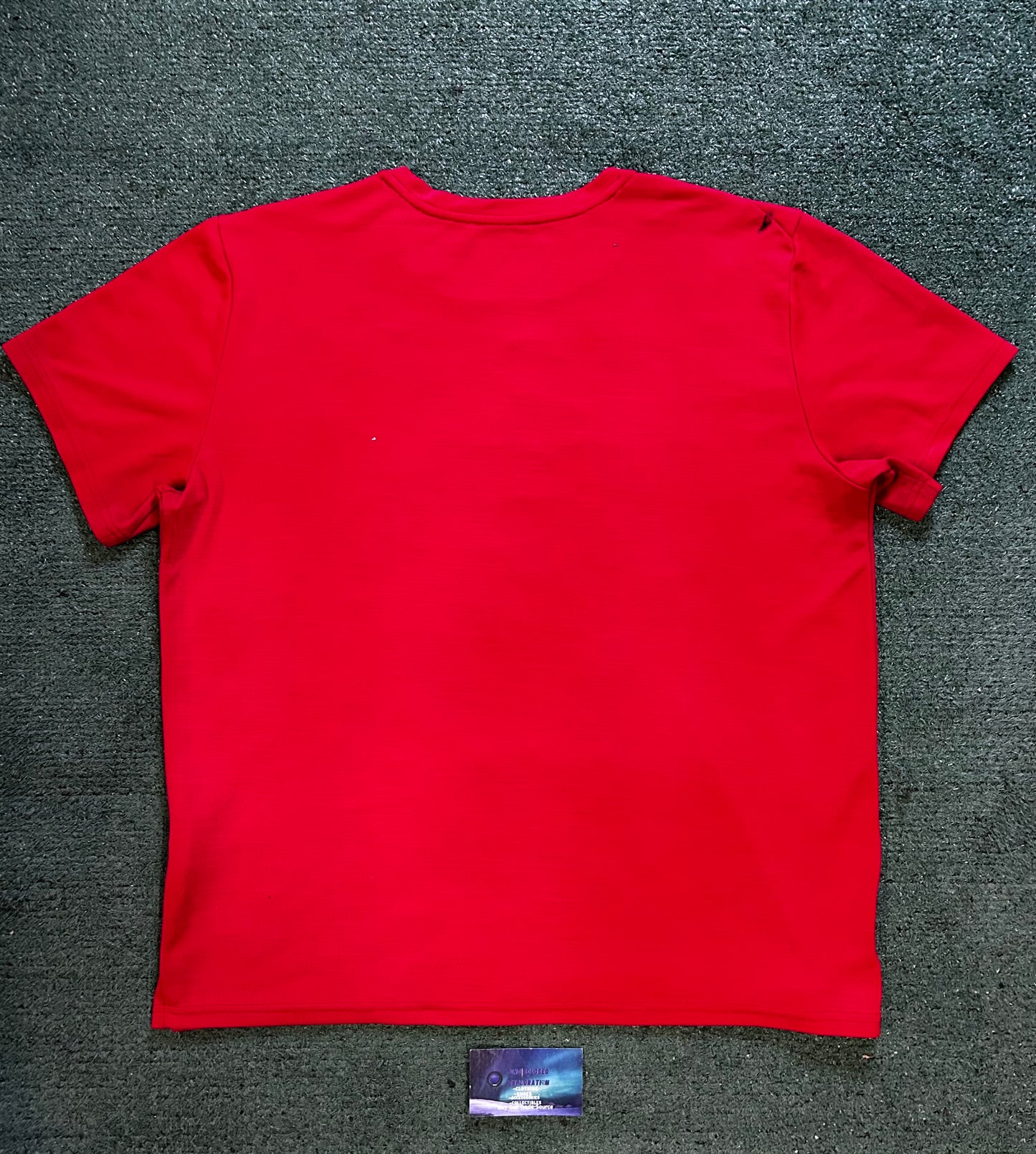 Nike red dri fit legend tee