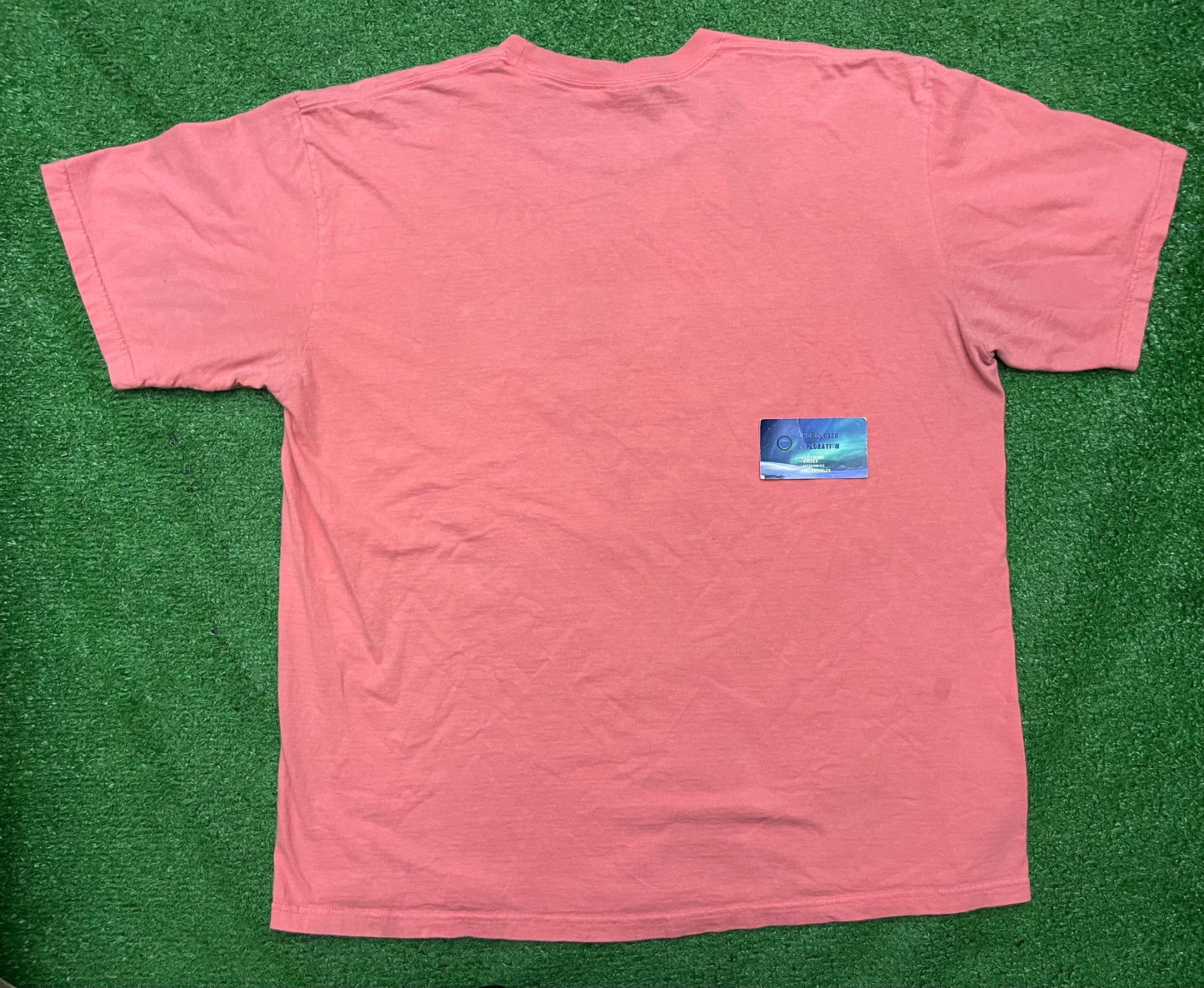 Supreme Scratch Tee Bright Coral 2018