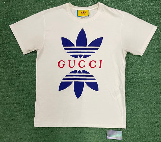 Gucci X adidas trefoil tee