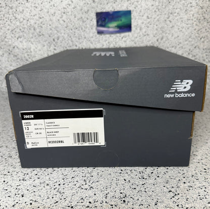New Balance 2002r Black Grey
