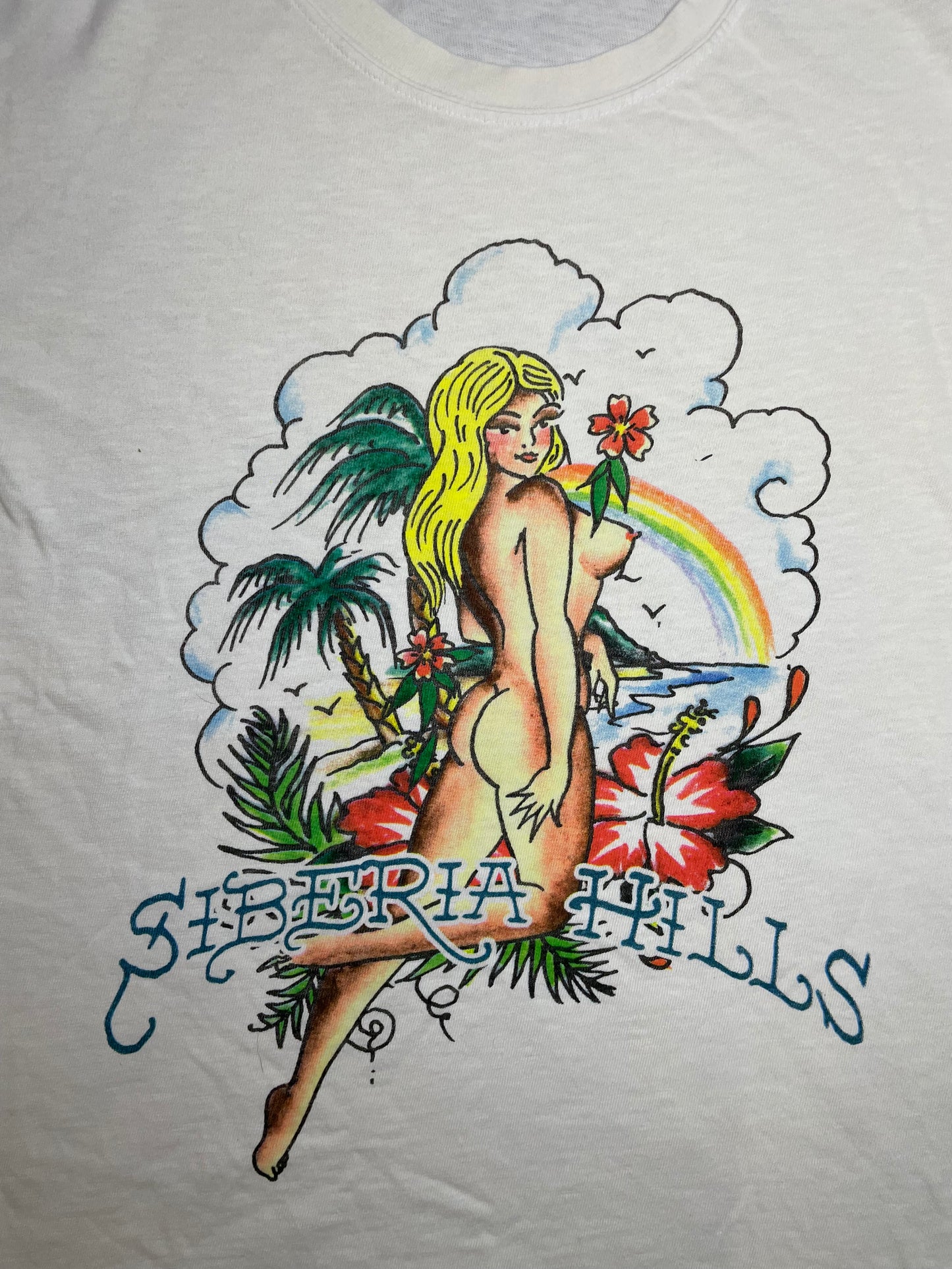 Ed Hardy x Siberia hills paradise tee