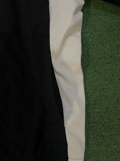 Nike woven black and white track suit