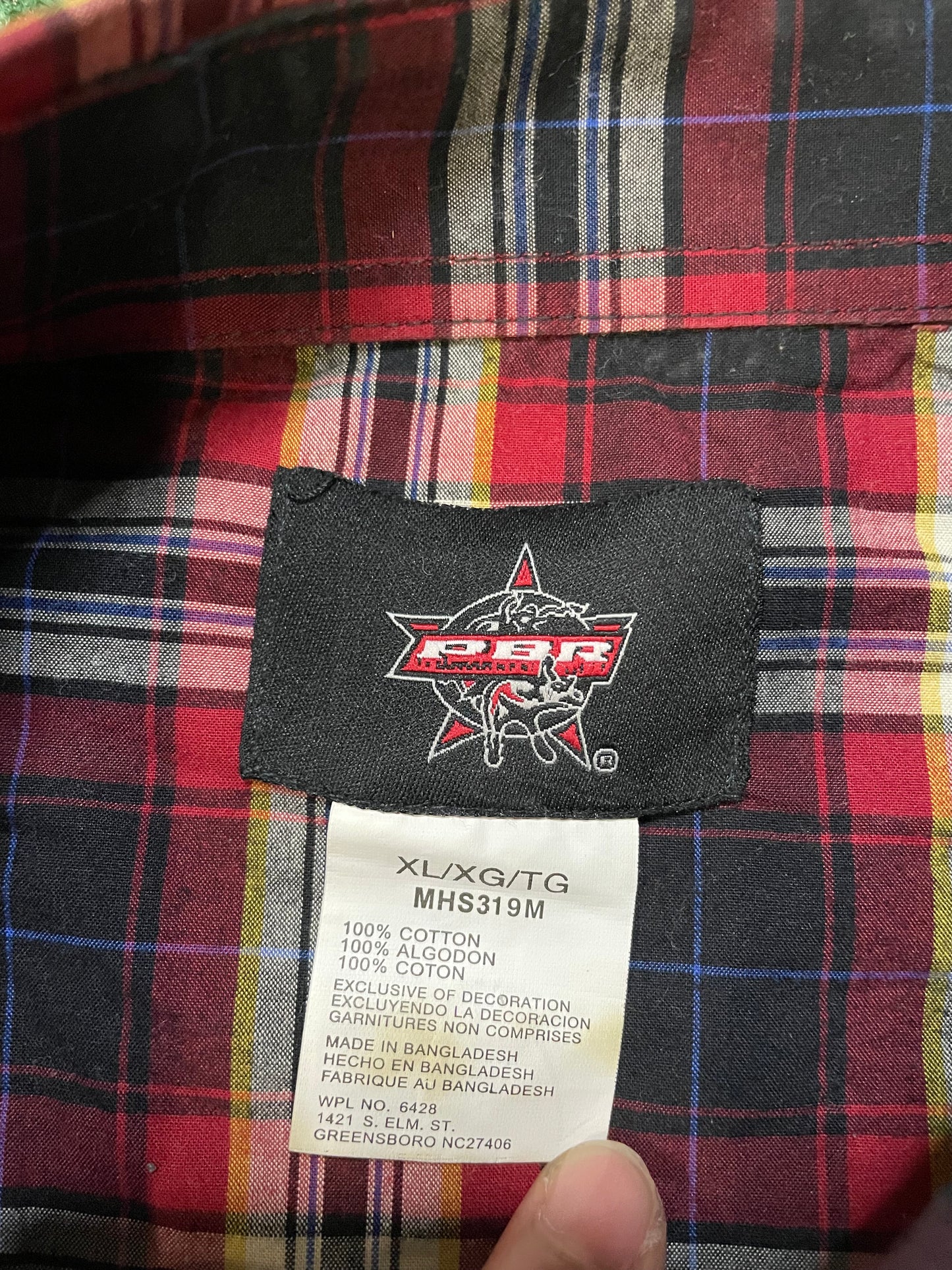 Vintage Wrangler PBR flannel