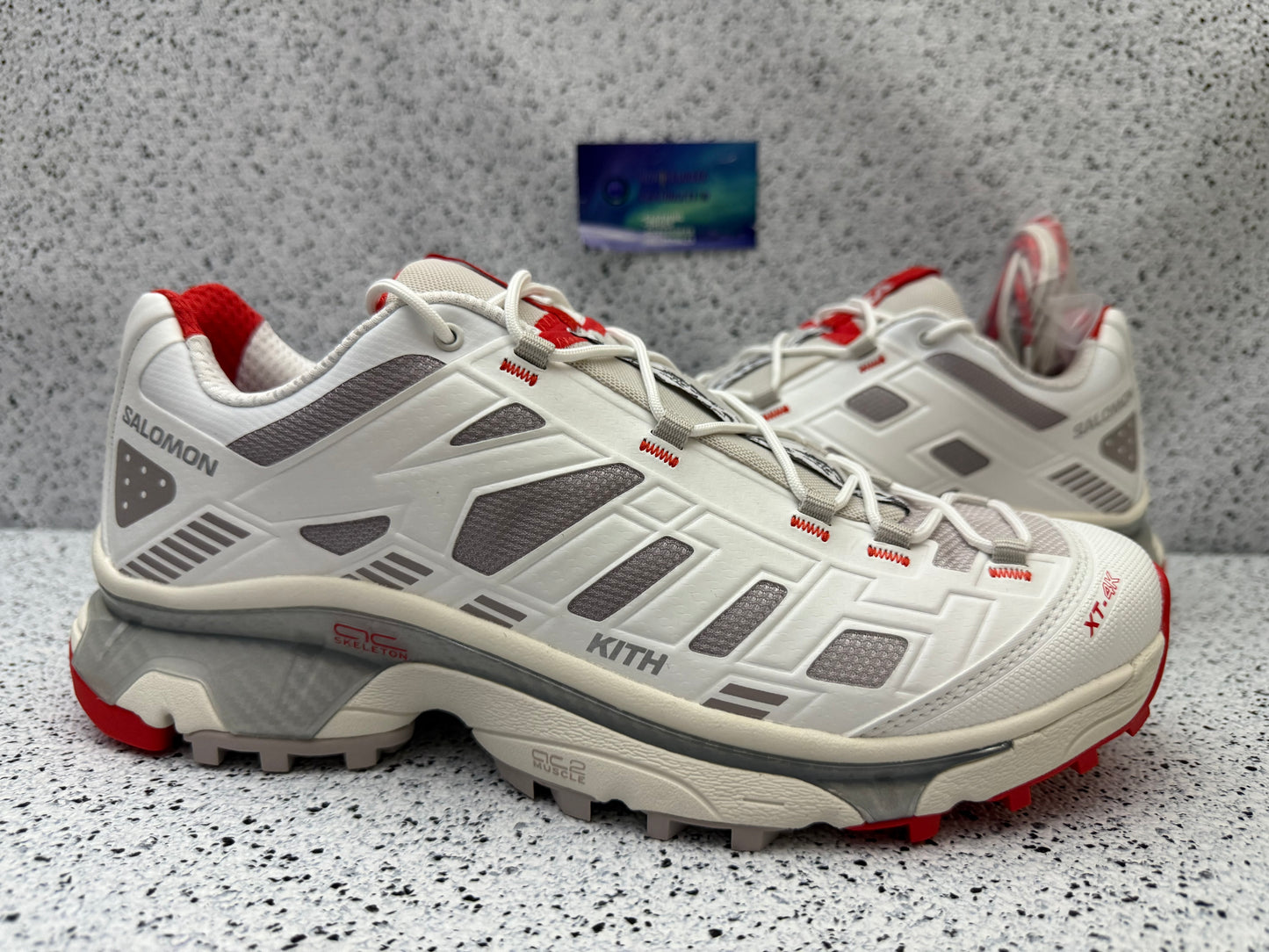 Salomon XT-4K Kith Kithmas White Red