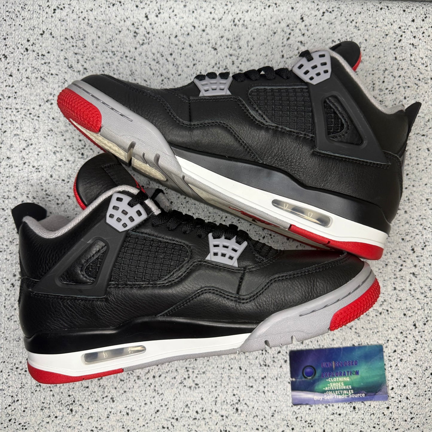 Jordan 4 Bred Reimagined 8 Men/ 9.5 Women “Preowned”
