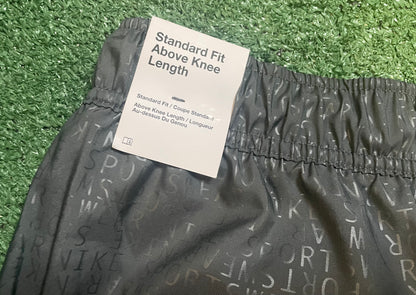 Nike sportswear all over print grey shorts