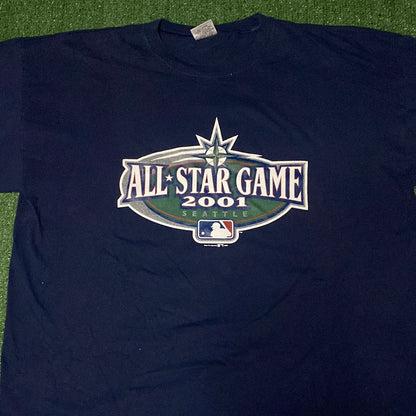 Vintage 2001 All Star Game Seattle T-Shirt