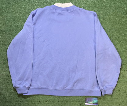 Vintage 1990s lilac floral Crewneck