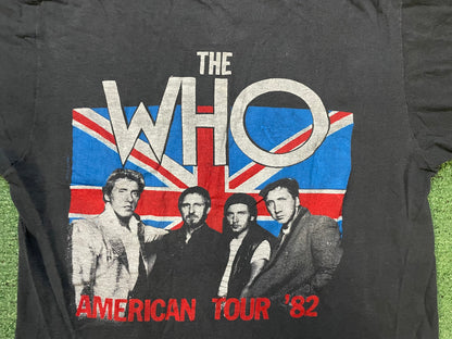 vintage 1980 The Who American Tour concert tee