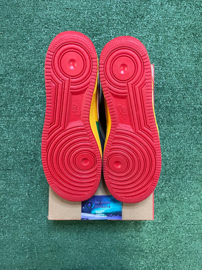 Nike Air Force 1 low X concrete boys lil yachty lucky green