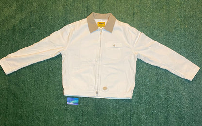 Aime Leon dore white mechanic jacket