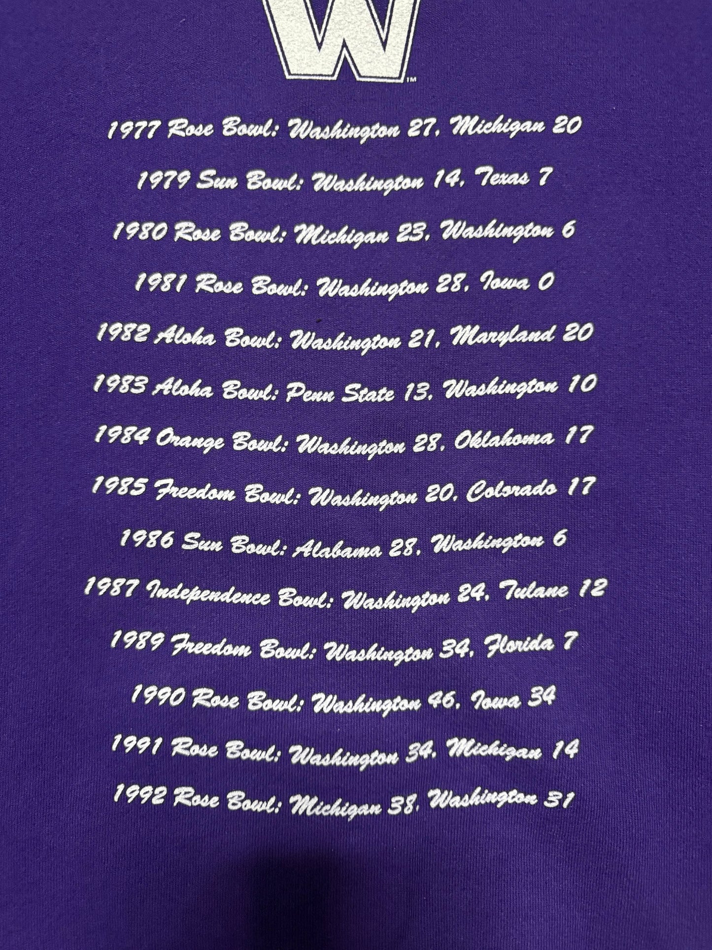 Vintage Washington Huskies The Dawgfather Crewneck
