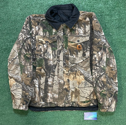 Carhartt real tree camo Reversible fleece