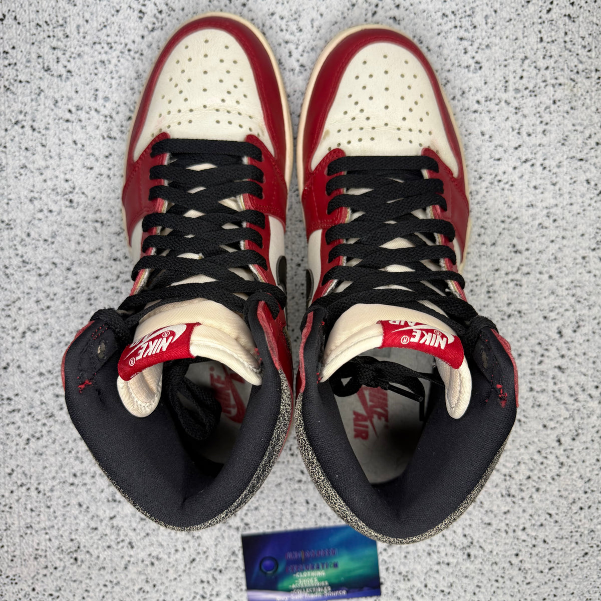 Jordan 1 Lost & Found Chicago 8 Men “Preowned”