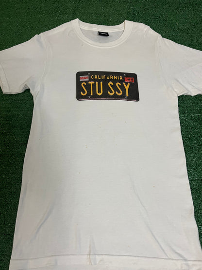 Stussy License Plate tee