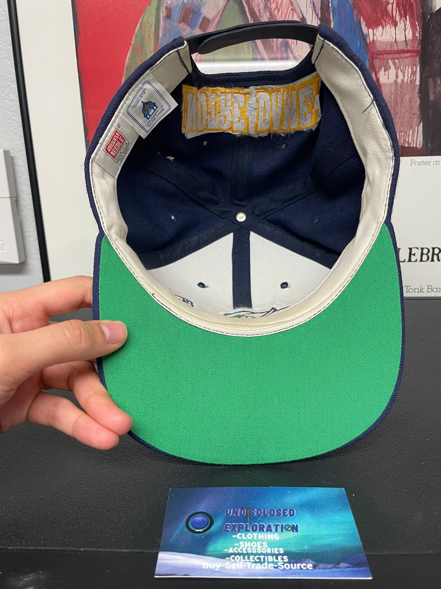 Vintage 1990s Notre Dame fighting Irish hat