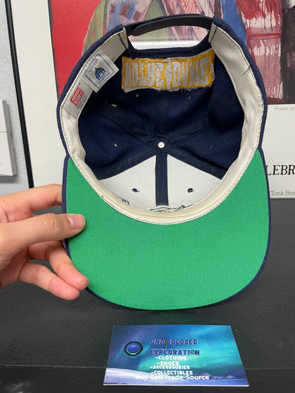 Vintage 1990s Notre Dame fighting Irish hat