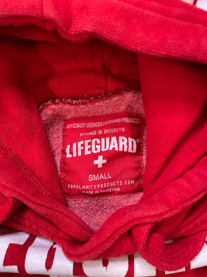 Lifeguard red Maui Hawaii hoodie