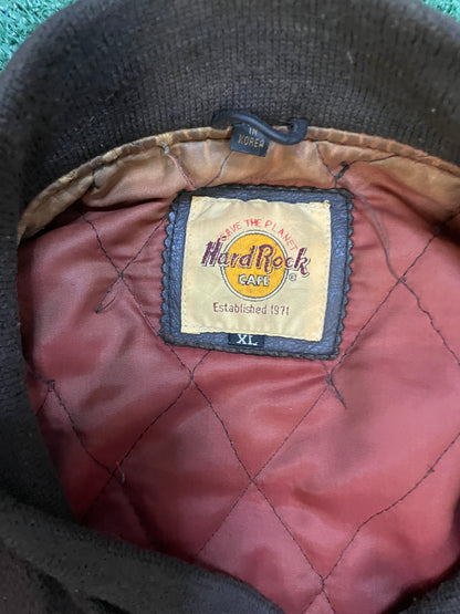 Vintage 1990s Hard Rock Cafe Miami jacket