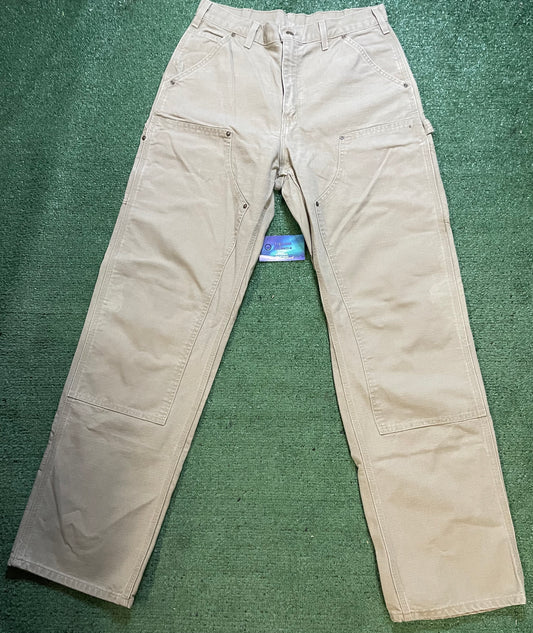 Vintage Carhartt tan double knees pants