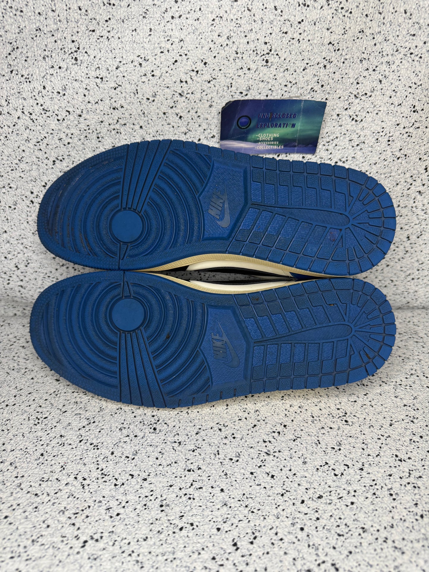 Jordan 1 Low Travis Scott Fragment 10 Men/11.5 Women “Preowned”