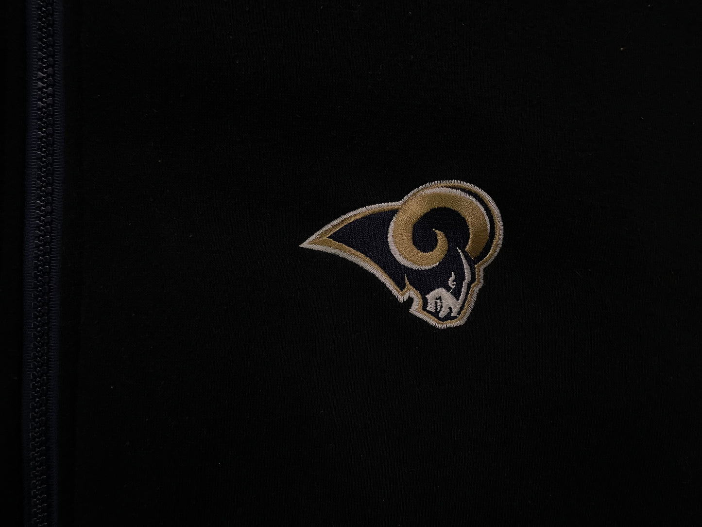 Vintage 1990s Los Angeles rams reversible jacket