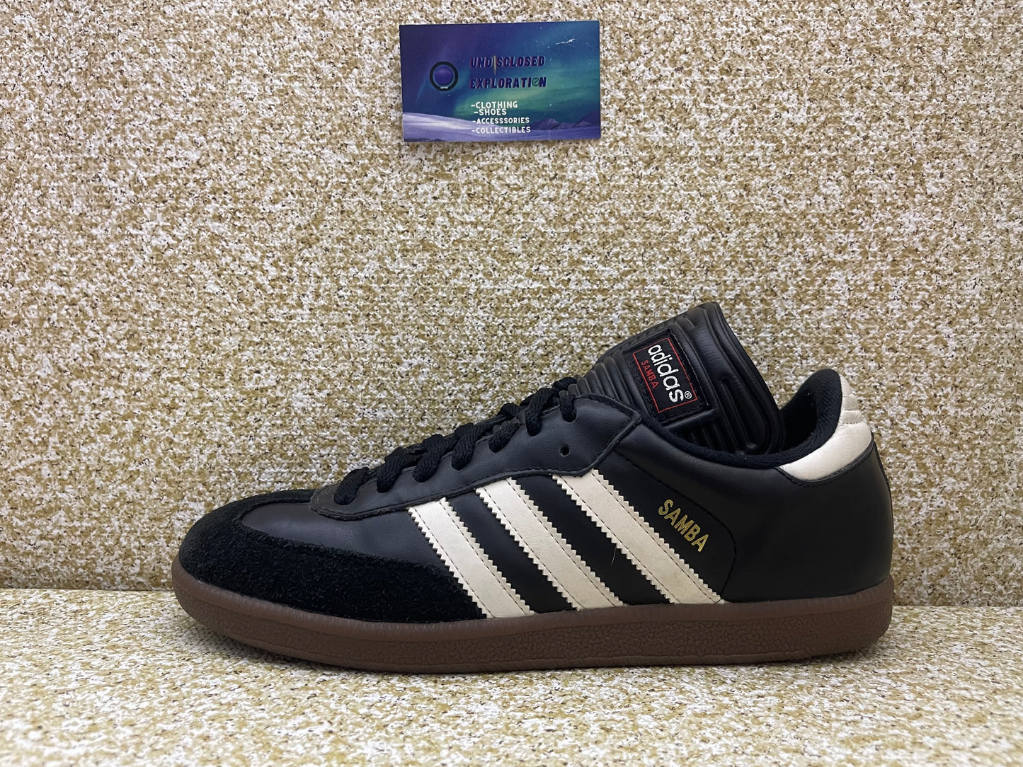 Adidas Samba Black “Preowned” Size 8 Men