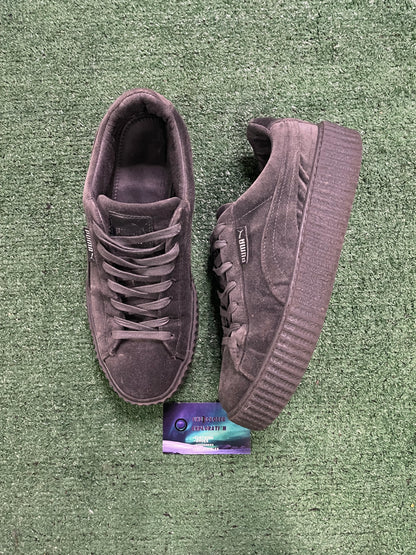 Puma X fenty glacier grey velvet creeper sneakers size 9men/10.5women