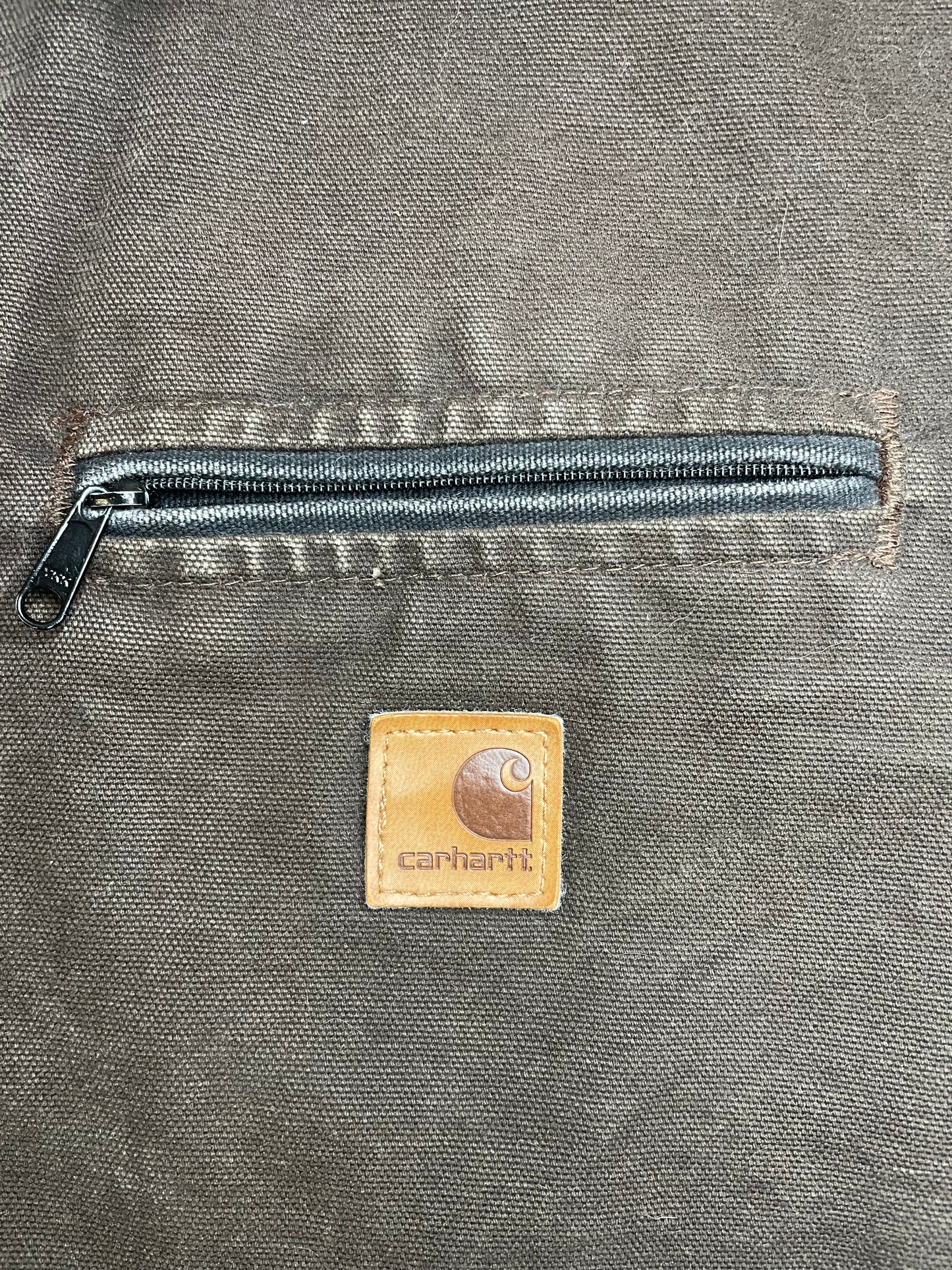 Vintage Carhartt dark brown Detroit jacket