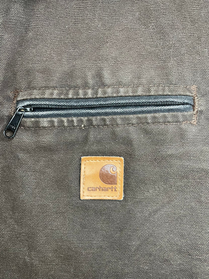 Vintage Carhartt dark brown Detroit jacket