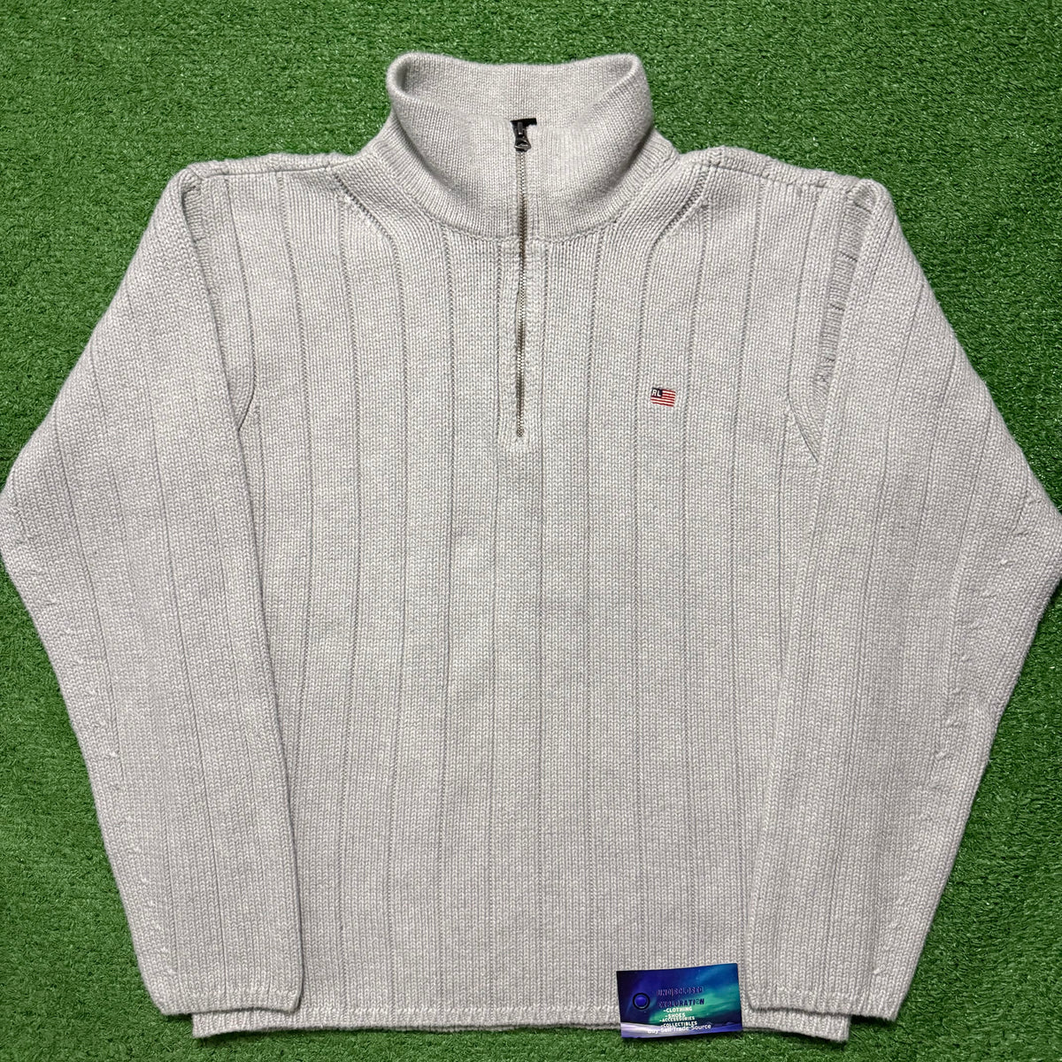 Vintage Polo Ralph Lauren Jeans Quarter Zip Fleece