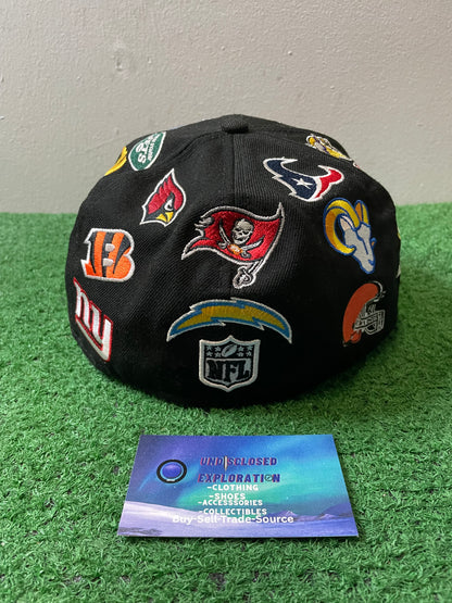 NFL all over patch fitted hat