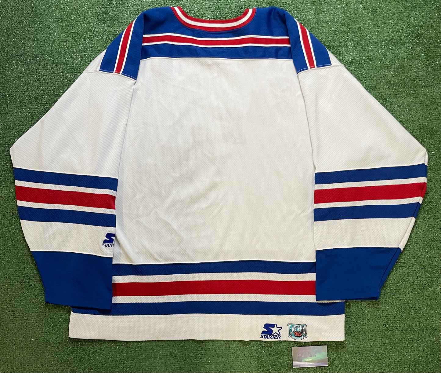 Vintage 1990s New York Rangers NHL starter hockey jersey